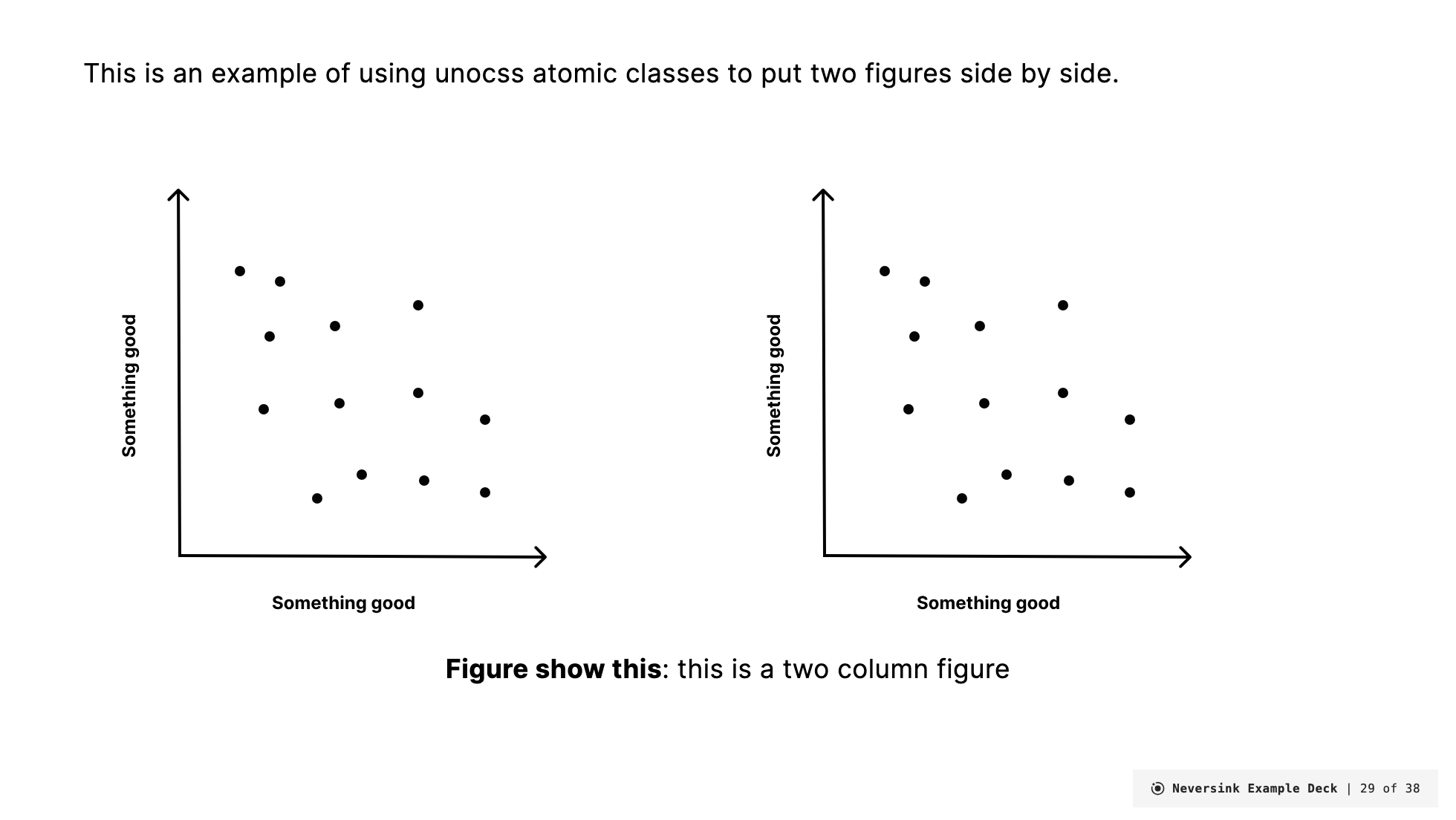 section slide example